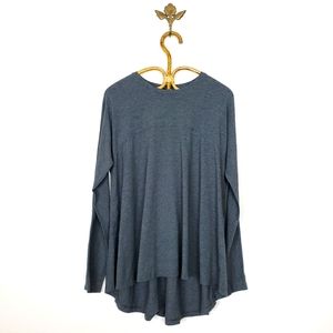 lululemon athletica Long Sleeve Top in Dark Gray
